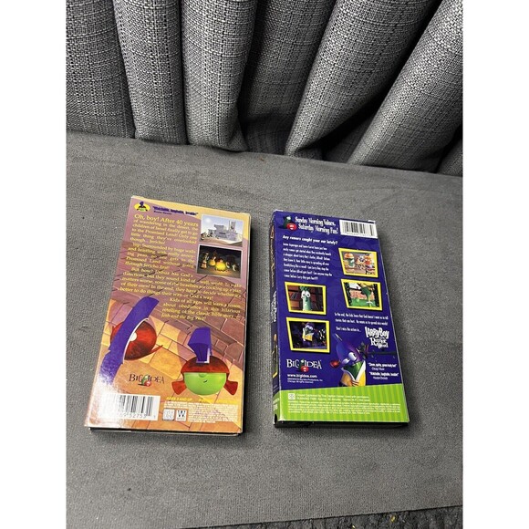 VeggieTales Series VCR VHS Tapes Lot Larry Boy Bob Madame Blueberry Silly Songs - Picture 10 of 10